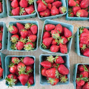 organic strawberries